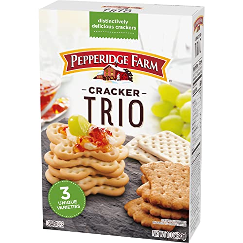Pepperidge Farm Trio Variety Crackers, 10 Oz. Box #TOP5