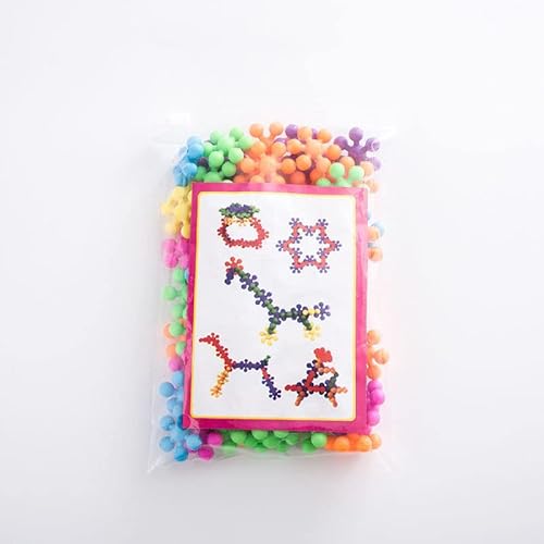 200 Piece 3D Interlocking Building Blocks | Kids Stem Toys | Educational Building Toys | Interlocking Solid Plastic For Preschool Kids Boys And Girls | Ages 3+ | Safe Material | Creativity Kids Toys #TOP4