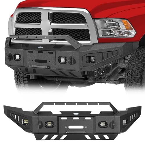 u-Box Front Bumper for 2010-2018 Dodge Ram 2500 3500, Heavy