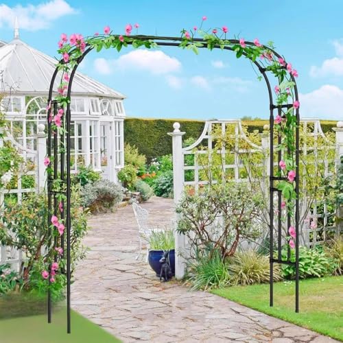 Arche de jardin pour plantes grimpantes et décorations de fête