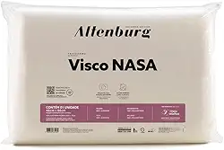 Travesseiro Altenburg Viscoelástico Nasa Marfim Marfim