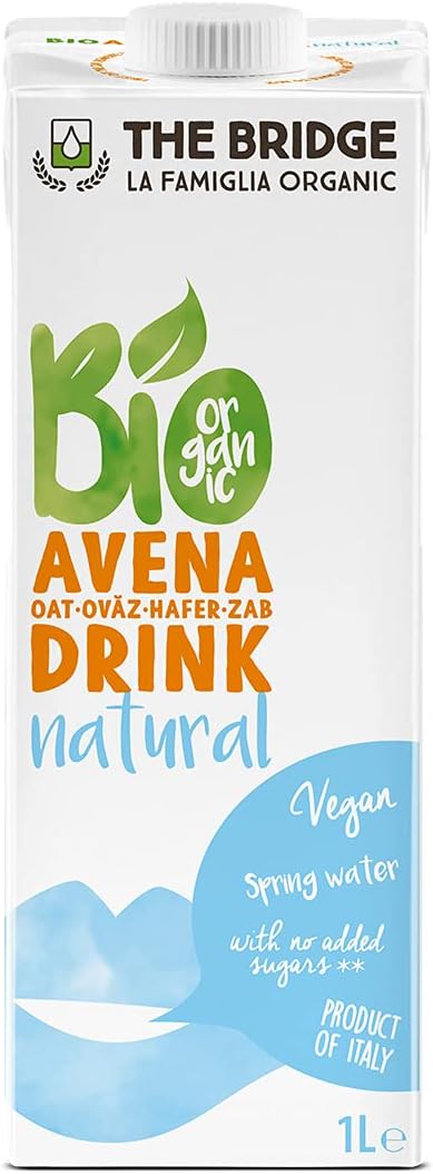 THE BRIDGE Bio Organic Oats Natural Drink, 1 Litre