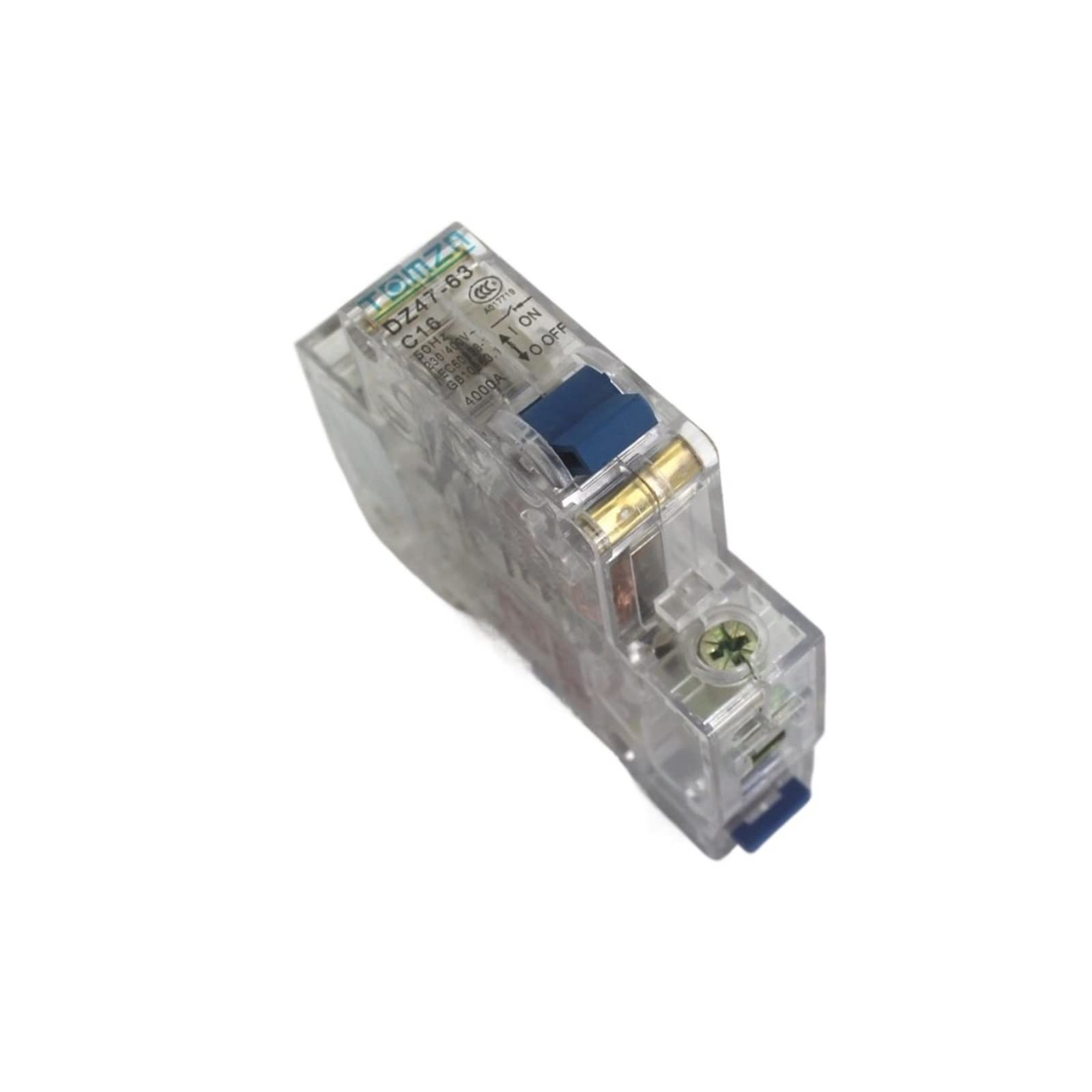 YFHGULBTK 1P 32A Transparent Case Mini Circuit Breaker MCB