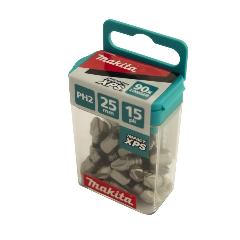 Makita Impact XPS Insert Bit, PH2 x 25 mm (Pack of 15)