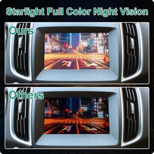 Image of F2GZ19G490A OE Camera Replacement for Ford Edge 2015-2018, GreenYi Rear Reverse Park Assist Camera Replaces F2GZ-19G490-A F2GZ 19G490 A 590-416 FO196011