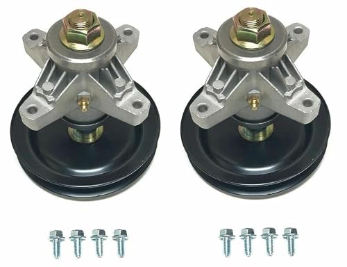 #US Replacement Part for Set of 2 Spindle Assembly w/Bolts for MTD, for CUB : 618-04124A, 918-04124A Spindlepart#611710