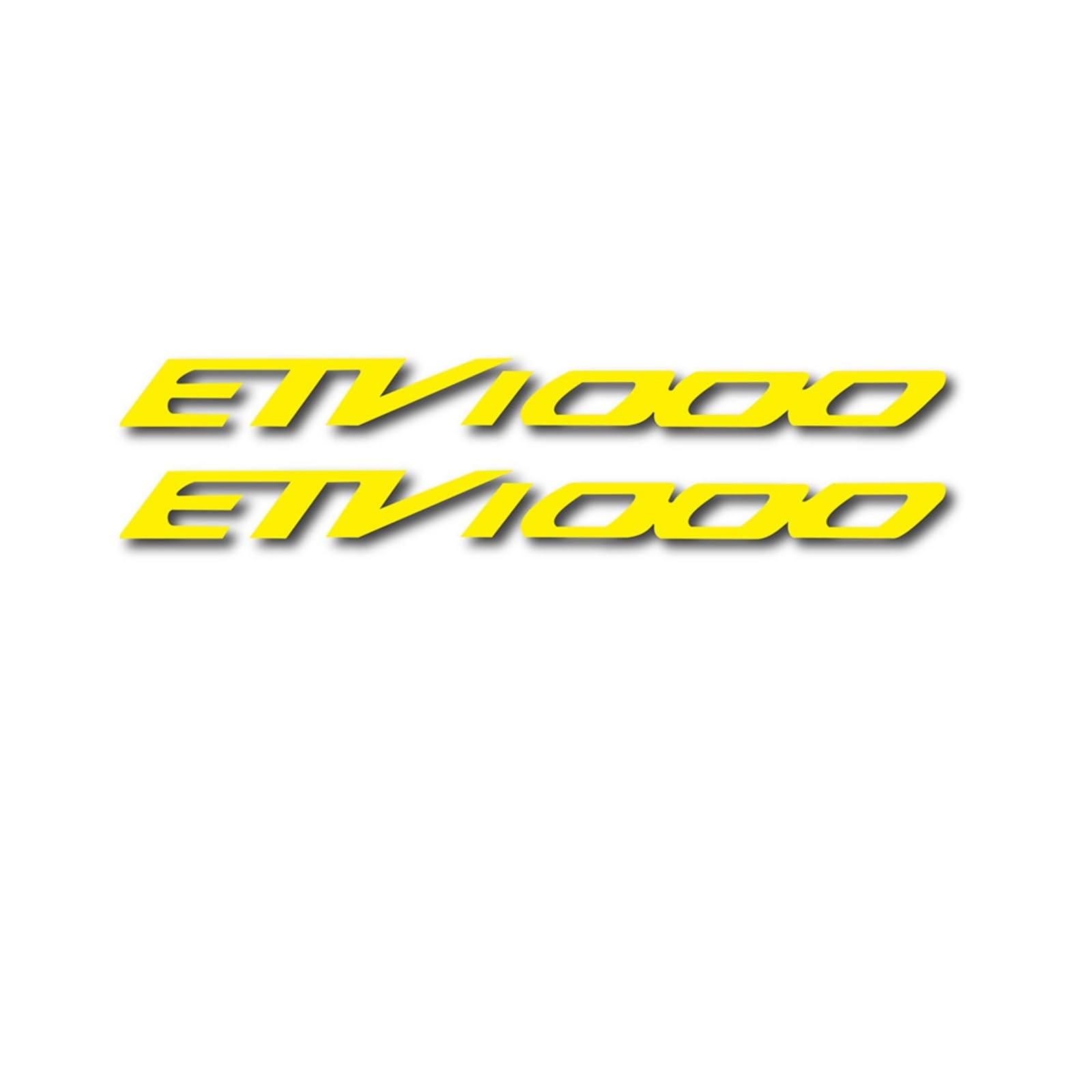 Motorcycle Fuel Tank Sticker Reflective Waterproof Decal Helmet for ETV 1000