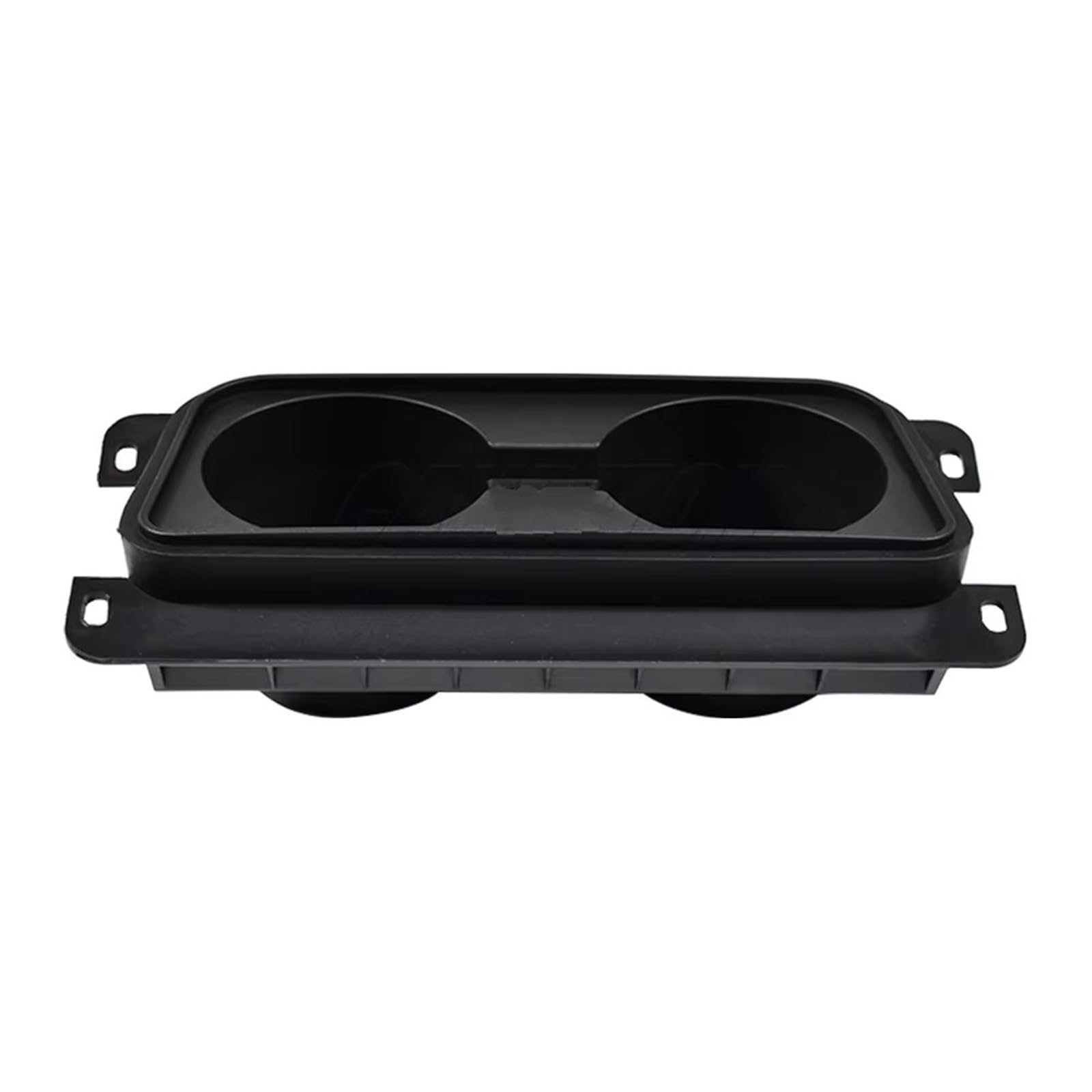 Porte gobelet BMW Série 3 insert console centrale robuste ABS noir mat de qualité - 7