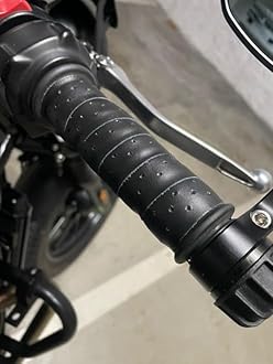 Trip Machine Company Leather Motorcycle Grips Wrap