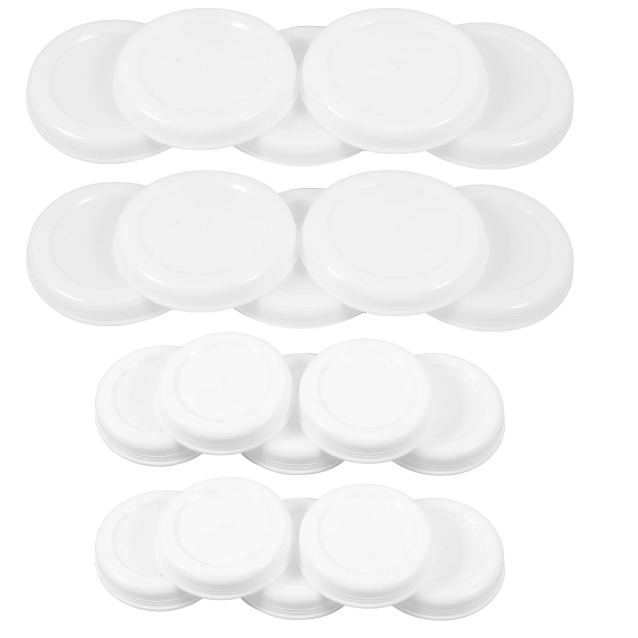 Operitacx 50 Pezzi Tappi Terminali Riutilizzabili Per Tubo Di Carta - Tappi Di Plastica Per Spedizione Poster Ø 5.2 Cm E Ø 7.9 Cm