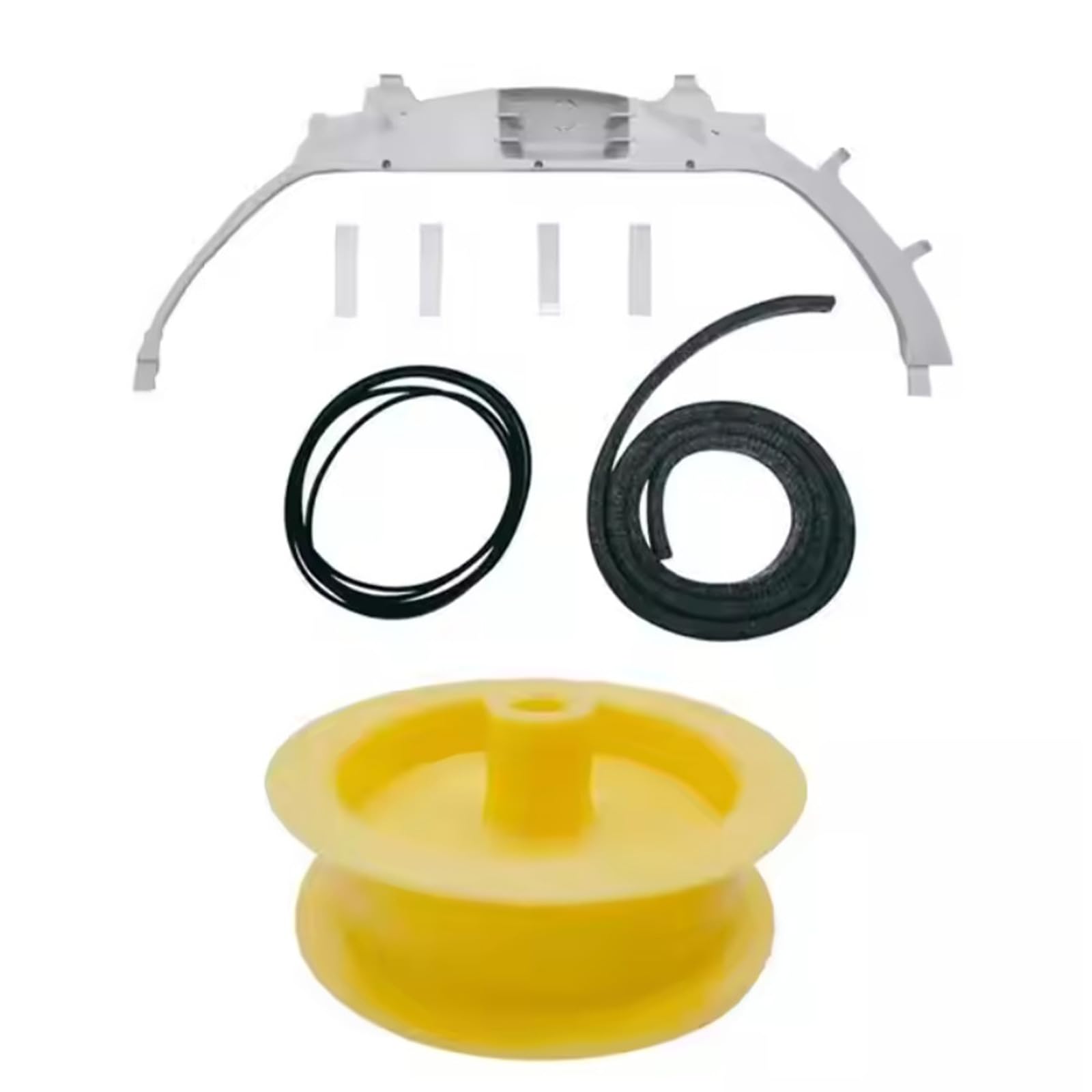 Jazuaiao Dryer Maintenance Set Component Maintenance Set Bearing Slide Appliance Repair Part Drum Felt for Replacement Bearing