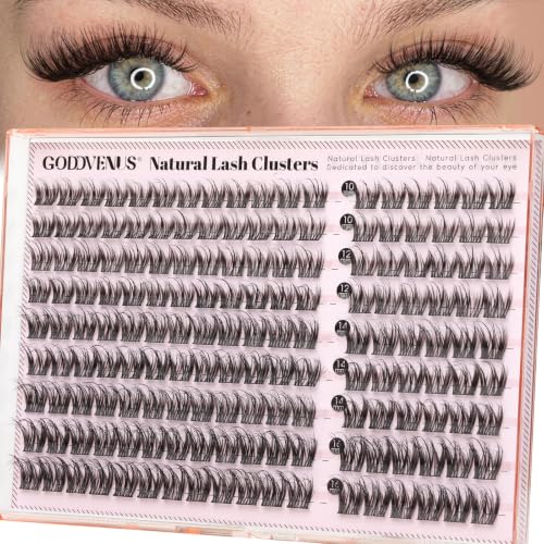 Goddvenus Classy Lash Clusters Wispy Pestañas Postizas Naturales D Curl