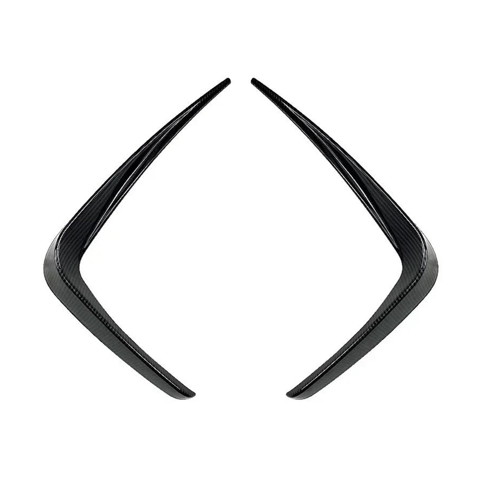 Front Bumper Lip Front Canards Bumper Lip Fog Light Trim Body Kit For BMW G20 G21 318i 320i 325i 330i 330d 330e Sport 2019-2022 Gloss Black ABS Splitter(Cbrbon Look)