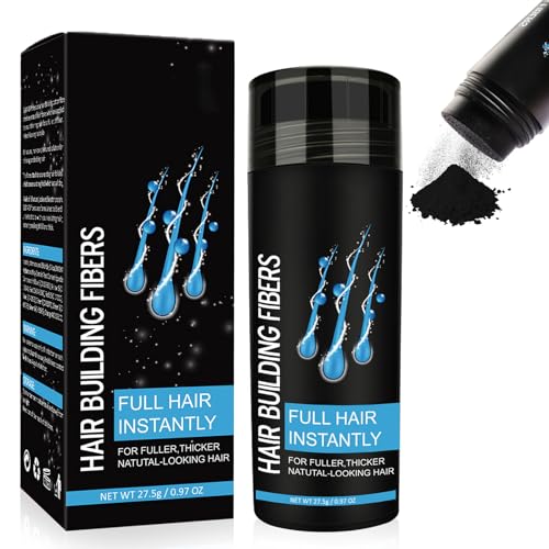 Hair Fibres Dark Brown, Spray Temporary Cover, Hair Fibres Thin Fiber Spray, Hairs Loss Cover for Men & Women