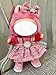 Clothes for LA BUBU 17cm Doll (NO Doll),Outfit for LA BUBU,Dress and Hairpin Set for LABUBU Dress Up,Accessories for LA BUBU