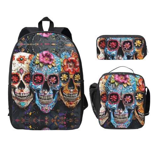 Sac à dos léger 3 pièces pour soulager le dos des écoliers avec style