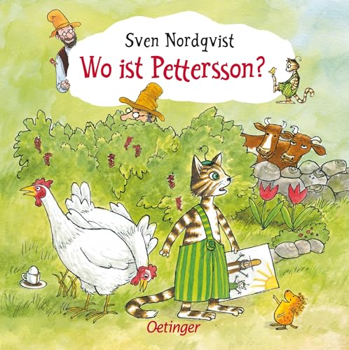 Pettersson und Findus. Wo ist Pettersson?: Süßes Pappbilderbuch für...