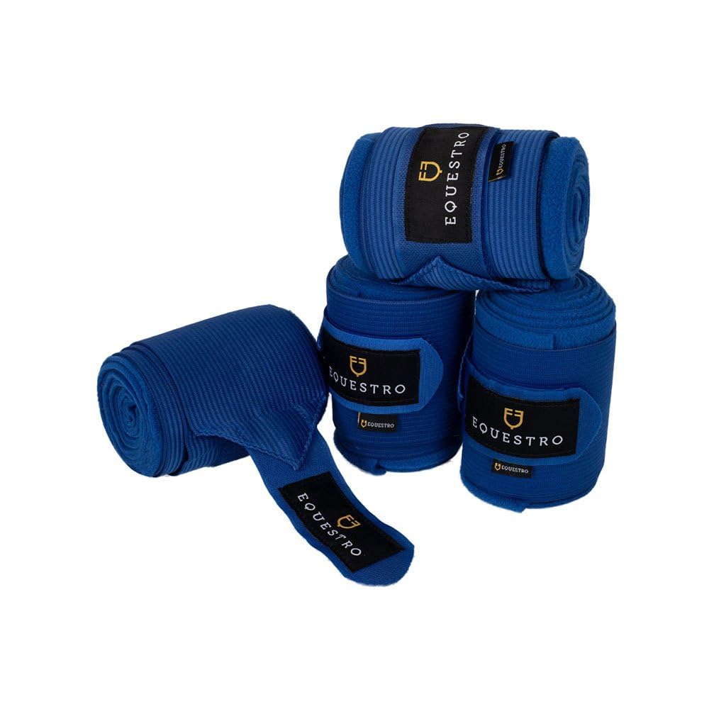 Fasce Lavoro Pile/Elastico (4 PZ) (Blu Royal)