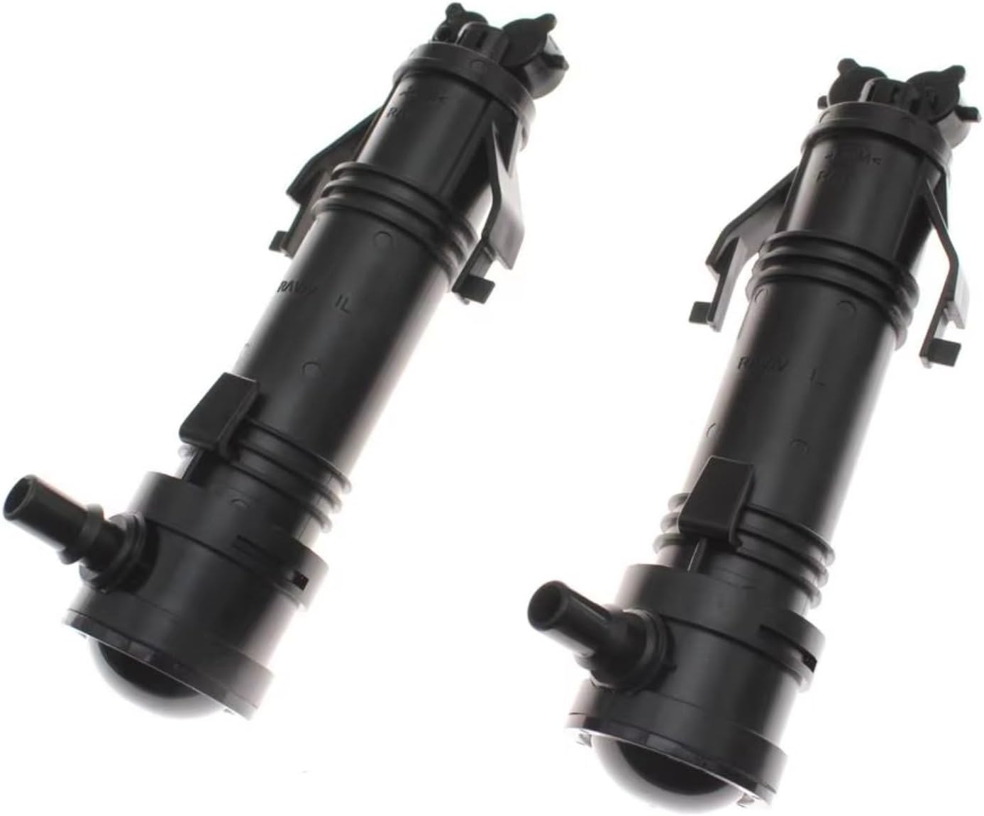 Car Bumper Headlamp Washer Nozzle Cover for VW for Tiguan 2011-2017 Car Front Headlight Washer Nozzle Headlamp Cleaning Spray Pump 5N0955103A 5N0955104A