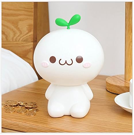 Amazon 可愛い団子君 カトゥーンのお金缶 アニメの貯金箱 子供の誕生日のプレゼント 硬貨 小銭 プラスチックの貯金箱 １個入り 通販