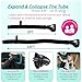 Swanoo Car AC Vent Extender | Air Vent Hose for Backseat | Directs Cool or Hot Air to Kids & Pets | Universal Fit | Extends Up to 10 FT | AC Tube for Baby Car | Back Seat Air Conditioning | BreezyBack