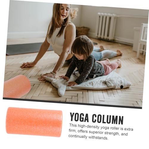 Muscle Relaxing Roller Foam Roller Epp Body Massage Column 30x15cm Orange Yoga Accessory for Fitness Muscle Release and Deep Tissue Massage at Home miniatura 3