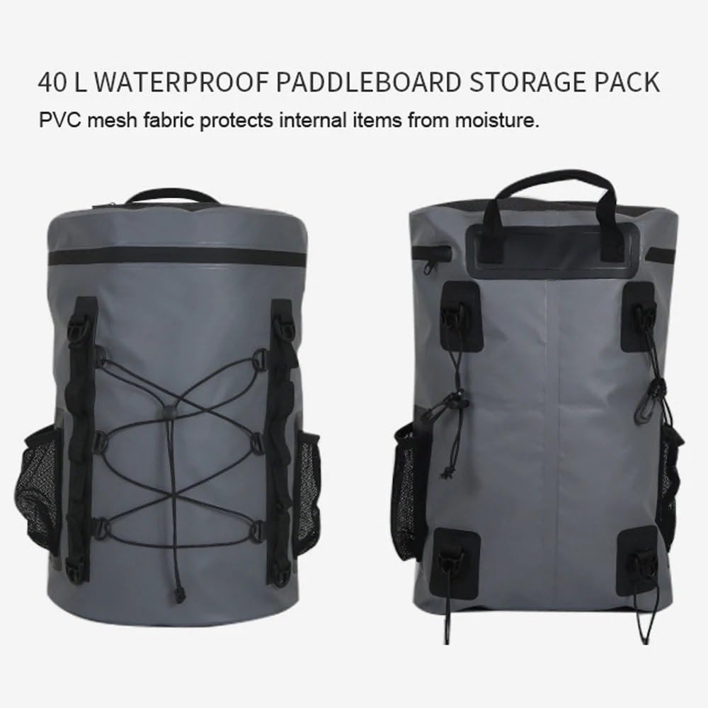 sup zubehör 40L wasserdichte Paddle Board Tasche Standup Paddleboard Aufbewahrungstasche Tragegriff Große Kapazität Surfbrett Aufbewahrungstasche sup Tasche