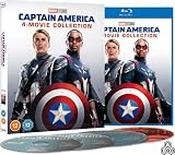 Captain America: 4-Movie Collection [2011–2025] [4-Disc Set] [Blu-ray] [Region Free]