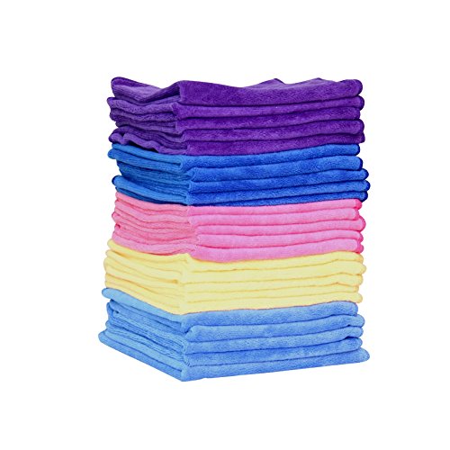 Panno Di Pulizia In Microfibra, 3 Colori/Pack, Super Morbida Microfibra - Foto 2