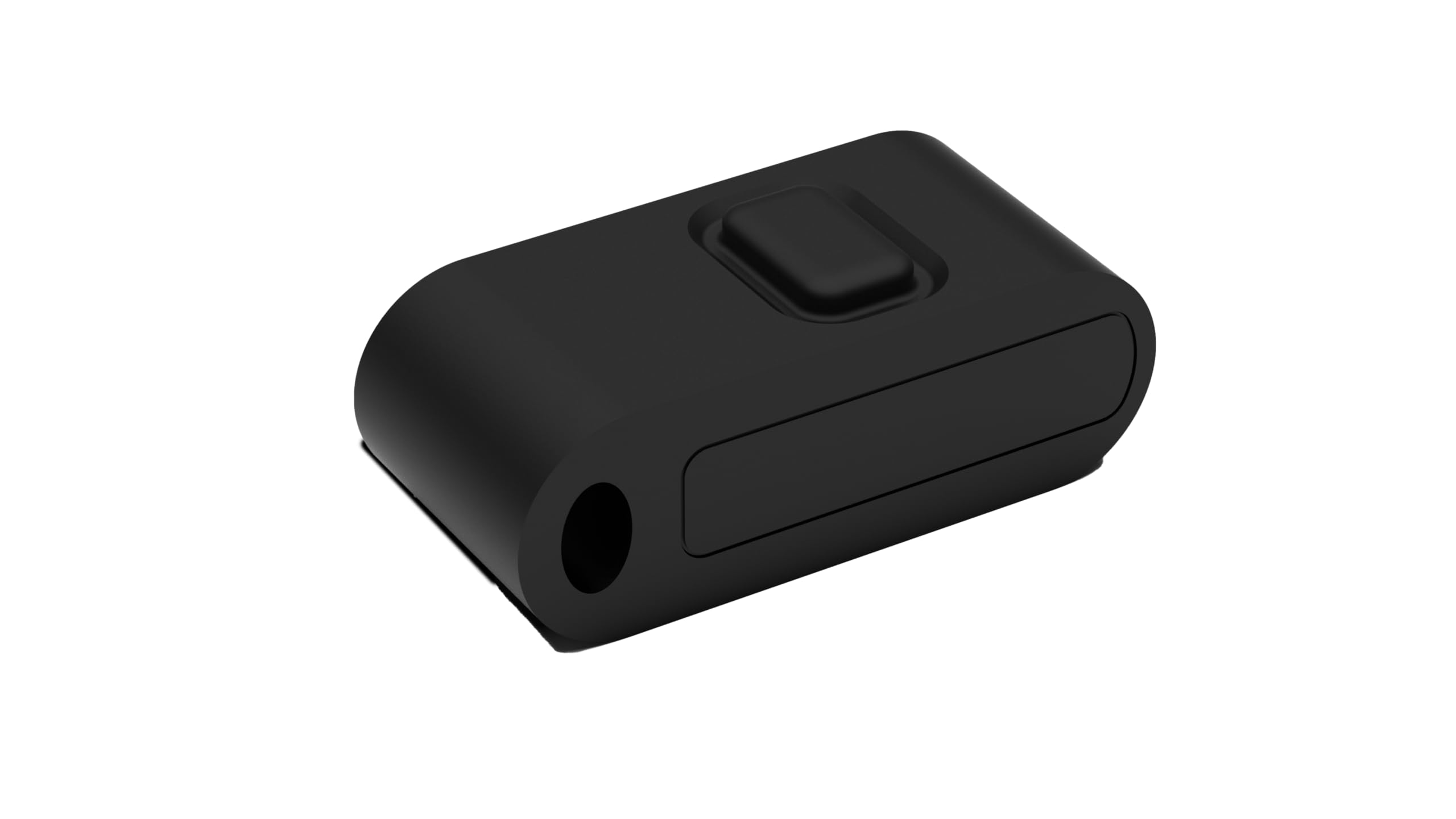 Evoges 1 Gang Kinetic Air Switch Black – Wireless Battery-Free Fob