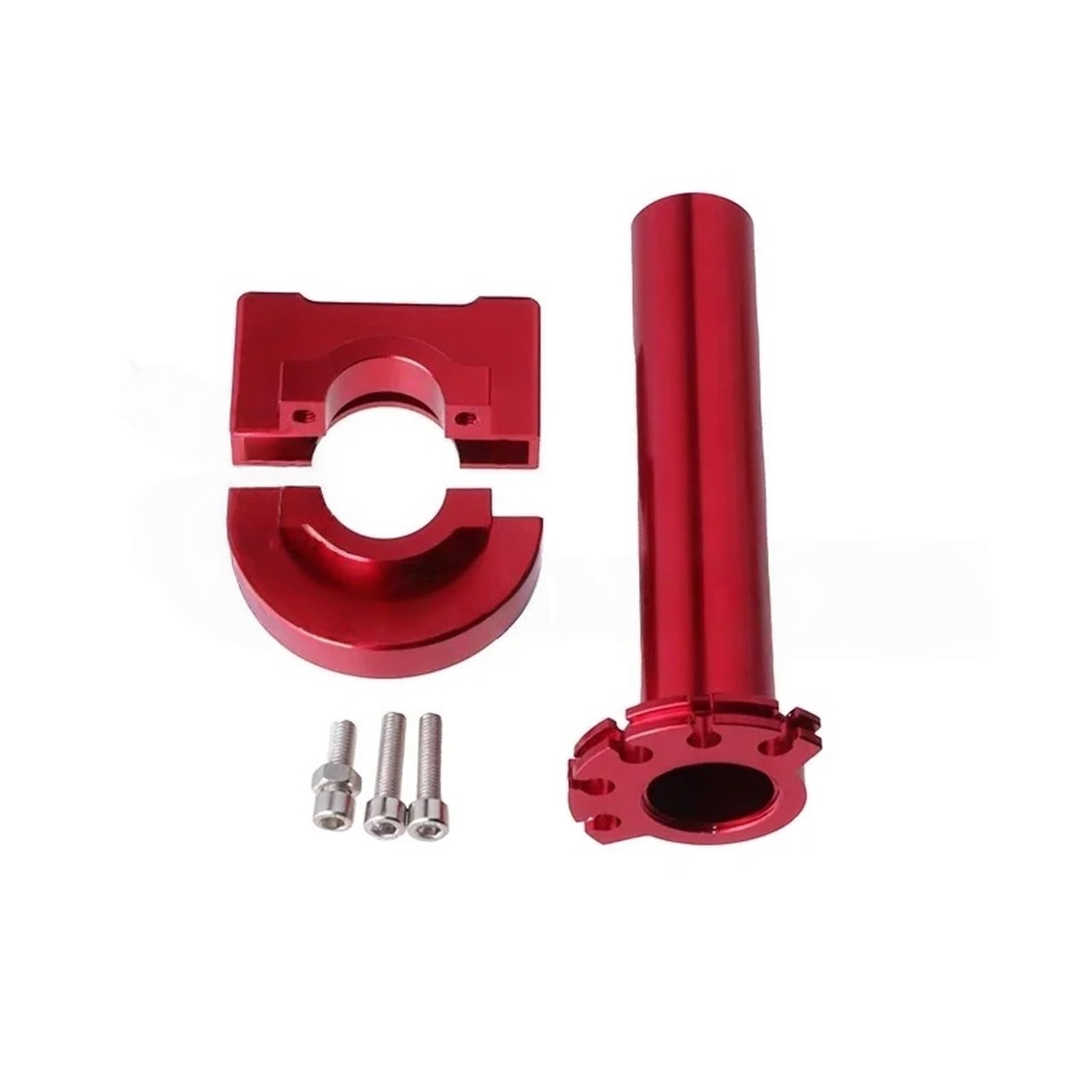 Motorrad Handgriffe Griff Bar Motorrad Universal Gaspedal Twister Griffe Griff Motocross Dirt Pit Scooter Lenker Endkappen(Side Bag-1 Piece)