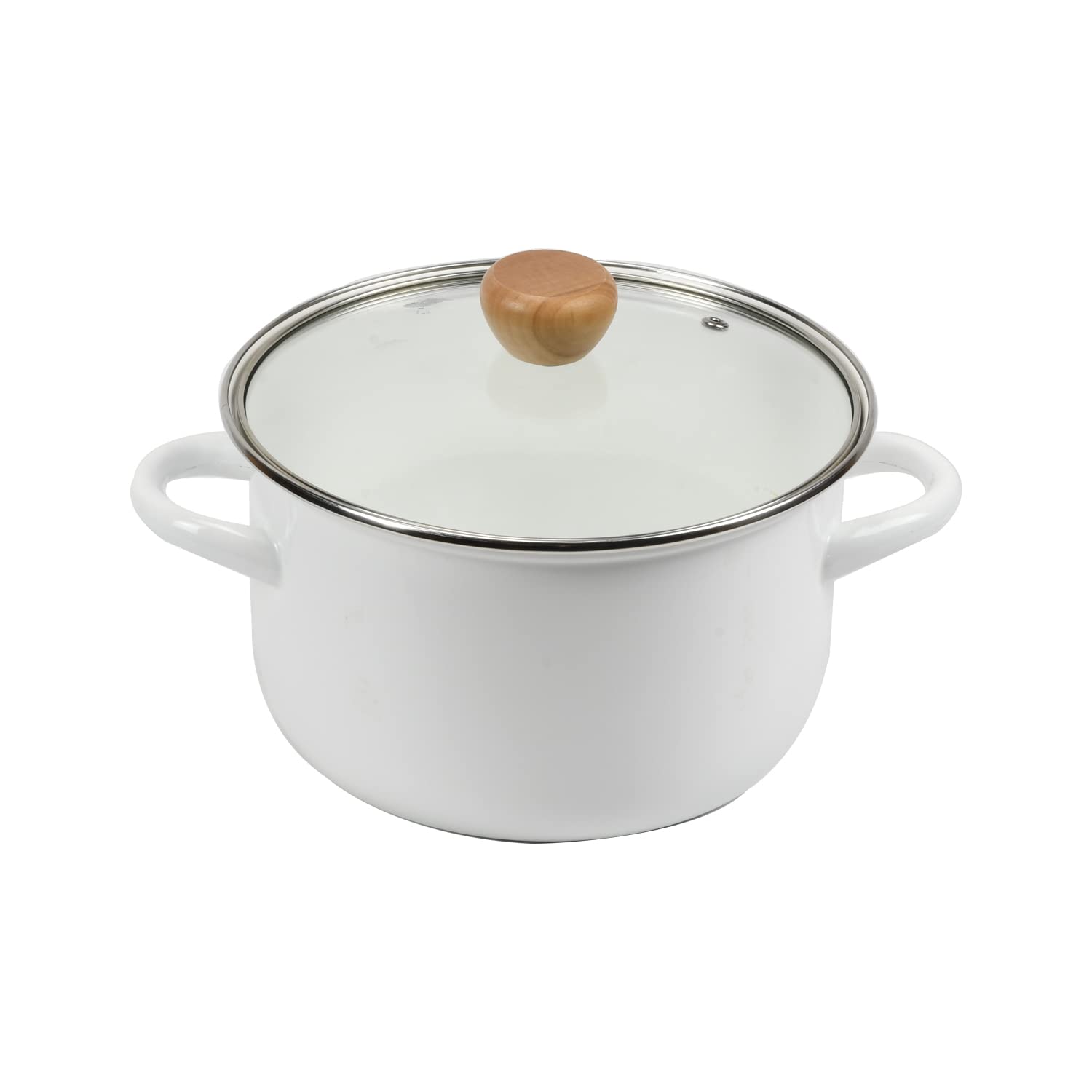 Amazon｜パール金属 カレー鍋 20cm ホーロー ほうろう ガラス蓋