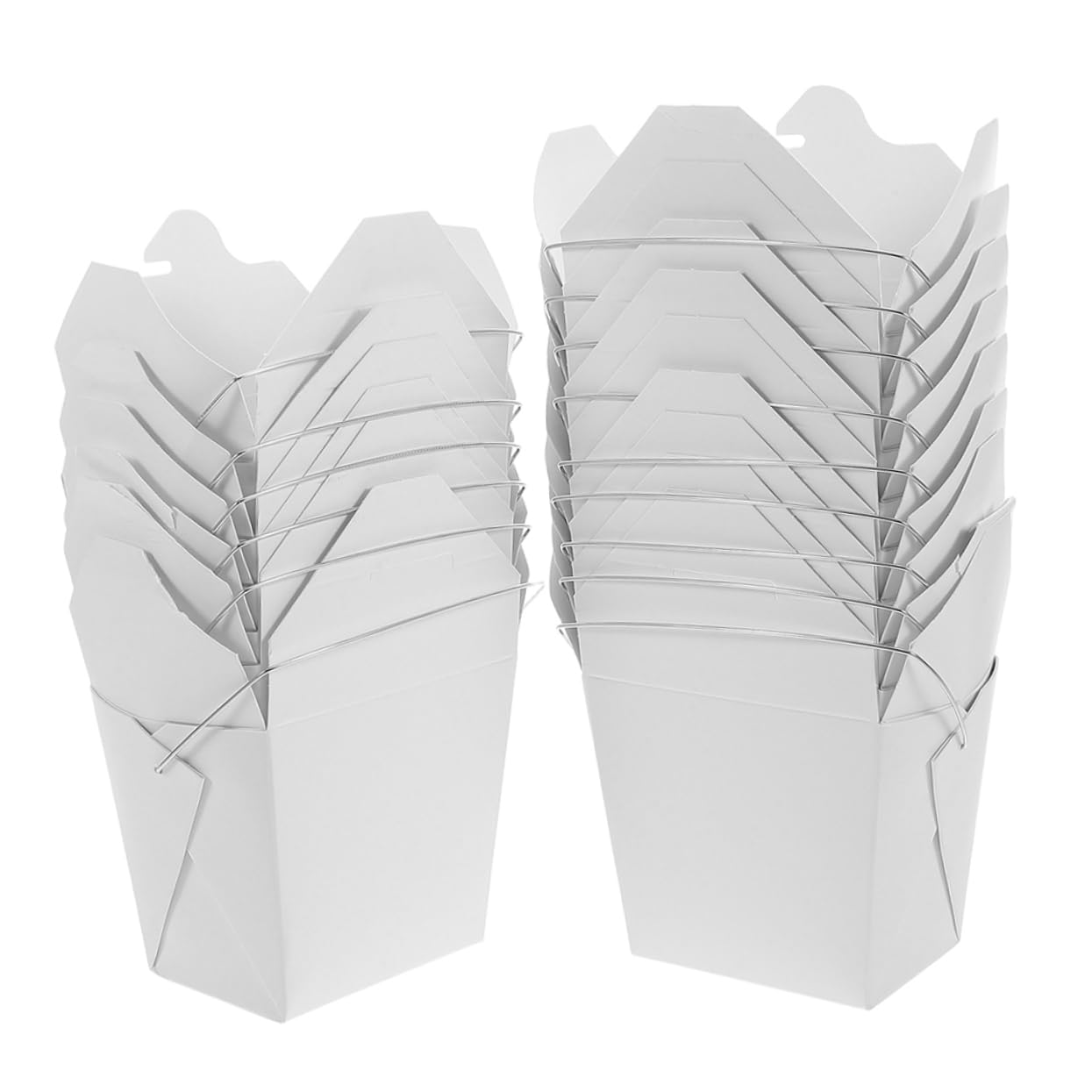 NAMOARLY Food Takeaway Containers Chinese Takeout Boxes 50pcs Paper Containers 26oz for Catering Picnics