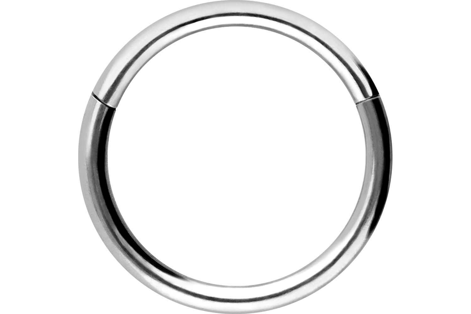 PIERCINGLINE Anillo segmento Clicker de acero quirúrgico – Piercing en oro, plata, rosa, negro o azul – para nariz, tabique, oreja, hélice o tragus — view 137