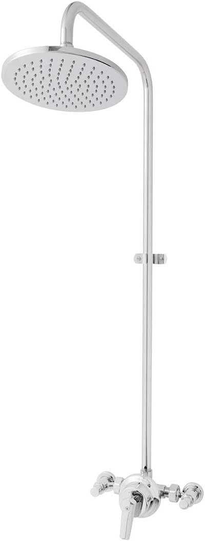 Speakman S-1497-LH Sentinel Mark II Exposed Shower System for Stylish Bathroom Dcor Fixtures, Polished Chrome