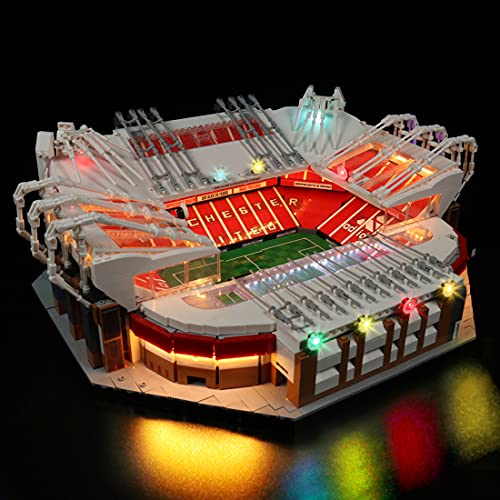 LDB SHOP LED Beleuchtungsset für Lego 10272 Bausteinen Modell, LED Licht-Set Kompatibel mit Lego Old Trafford Manchester… – Bild 3