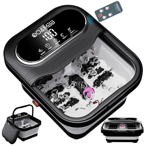 OOAMBB Collapsible Foot Spa with Touch Screen
