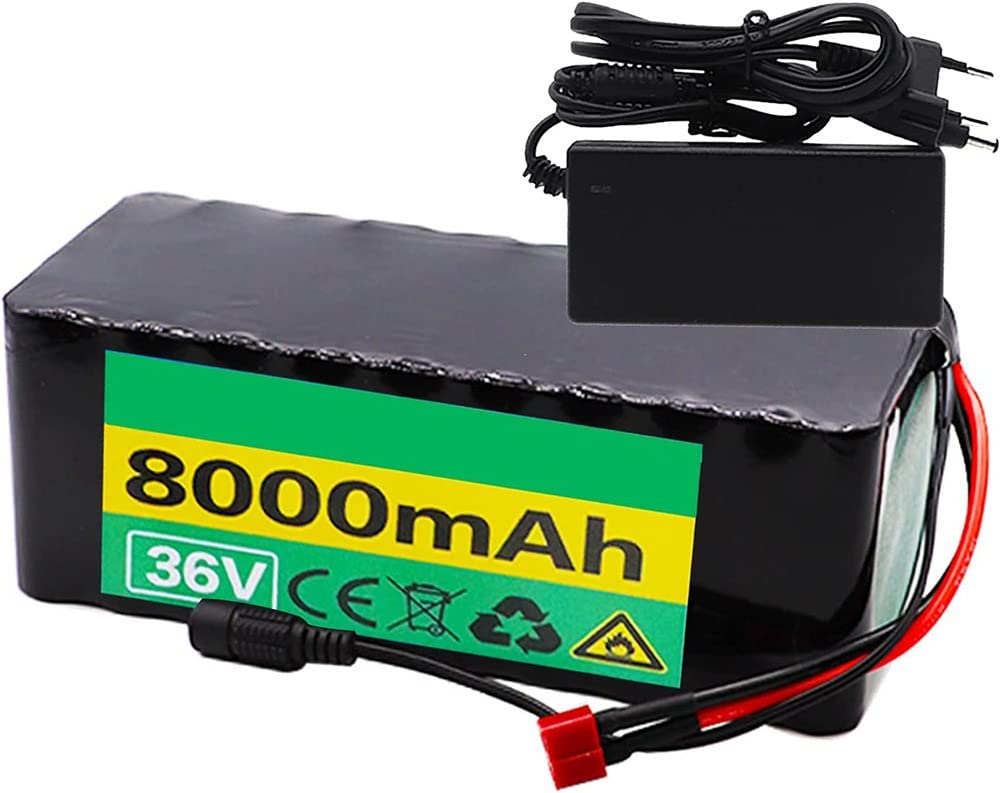 Amazon.co.jp: 36V 8Ah E-bikeバッテリー、8000Mah Ebike電動自転車 