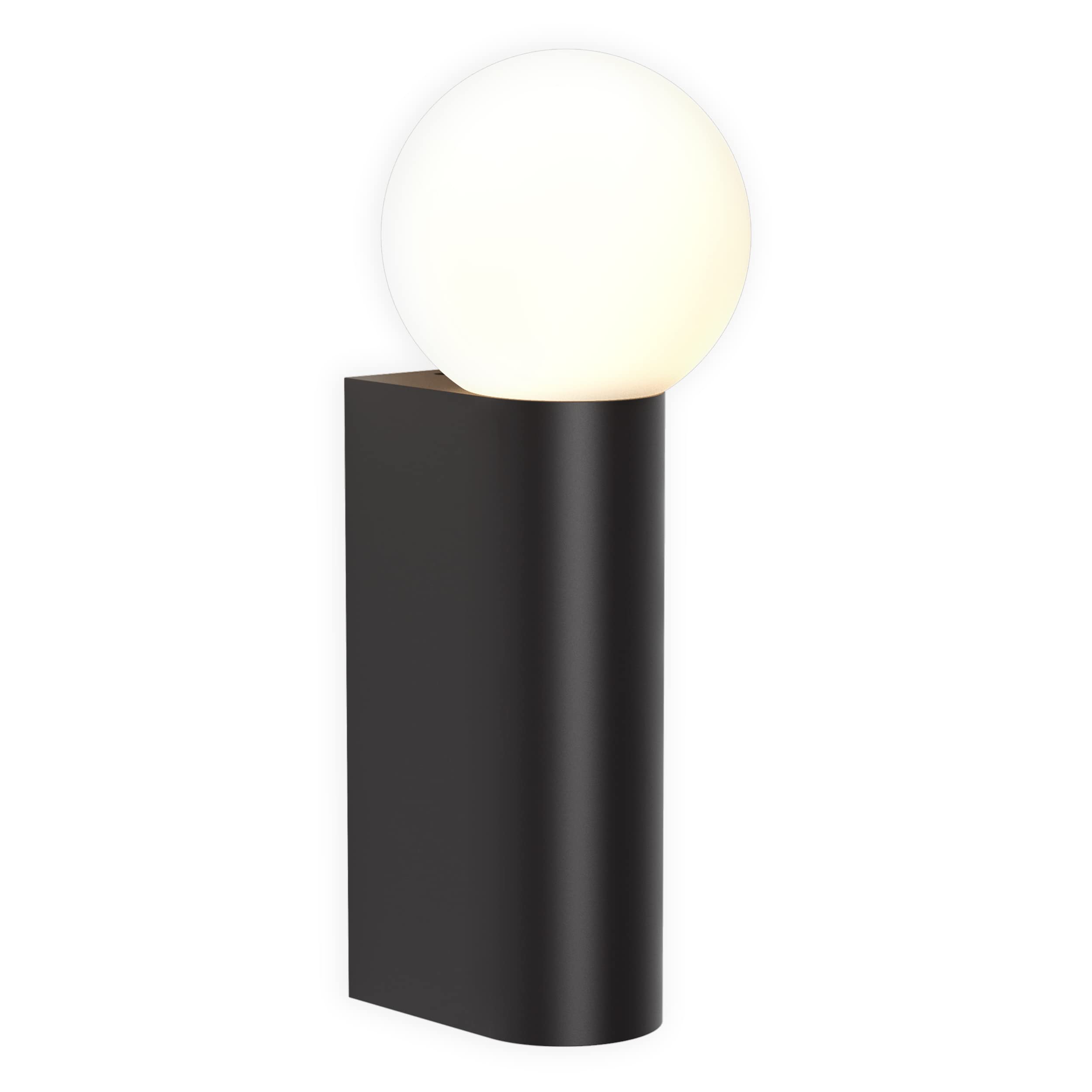 Ortona Single Matt Black Wall Light Astro