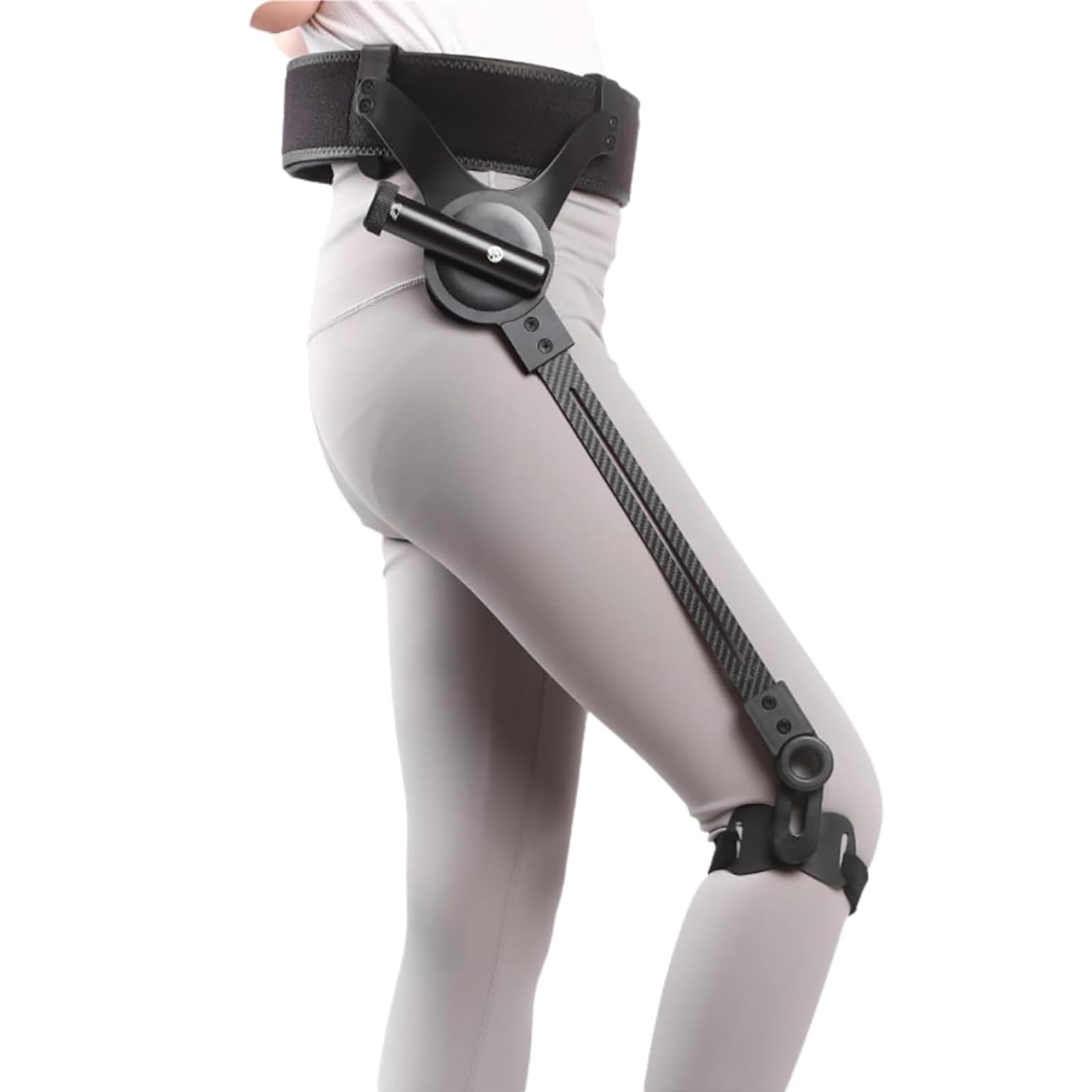 MYXJGNAIY S/M/L Exoskeleton Legs, Bionic Walking Aid, Exoskeleton Walking Aids, Lower Limb Assistance Walker Aid for Recovery, Hemiplegia, Elderly Mobility Training, Hiking Assist