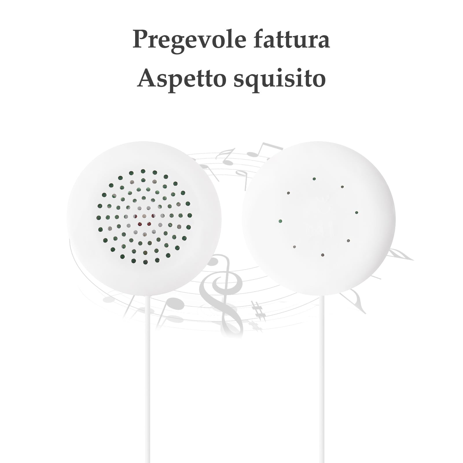 Altoparlante a Cuscino, Personale Portatile con Altoparlante Stereo HiFi, Mini Altoparlante da 3,5 mm per Addormentamento O Ipnosi, per MP3, MP4, Lettore CD, Telefono Cellulare e Altro