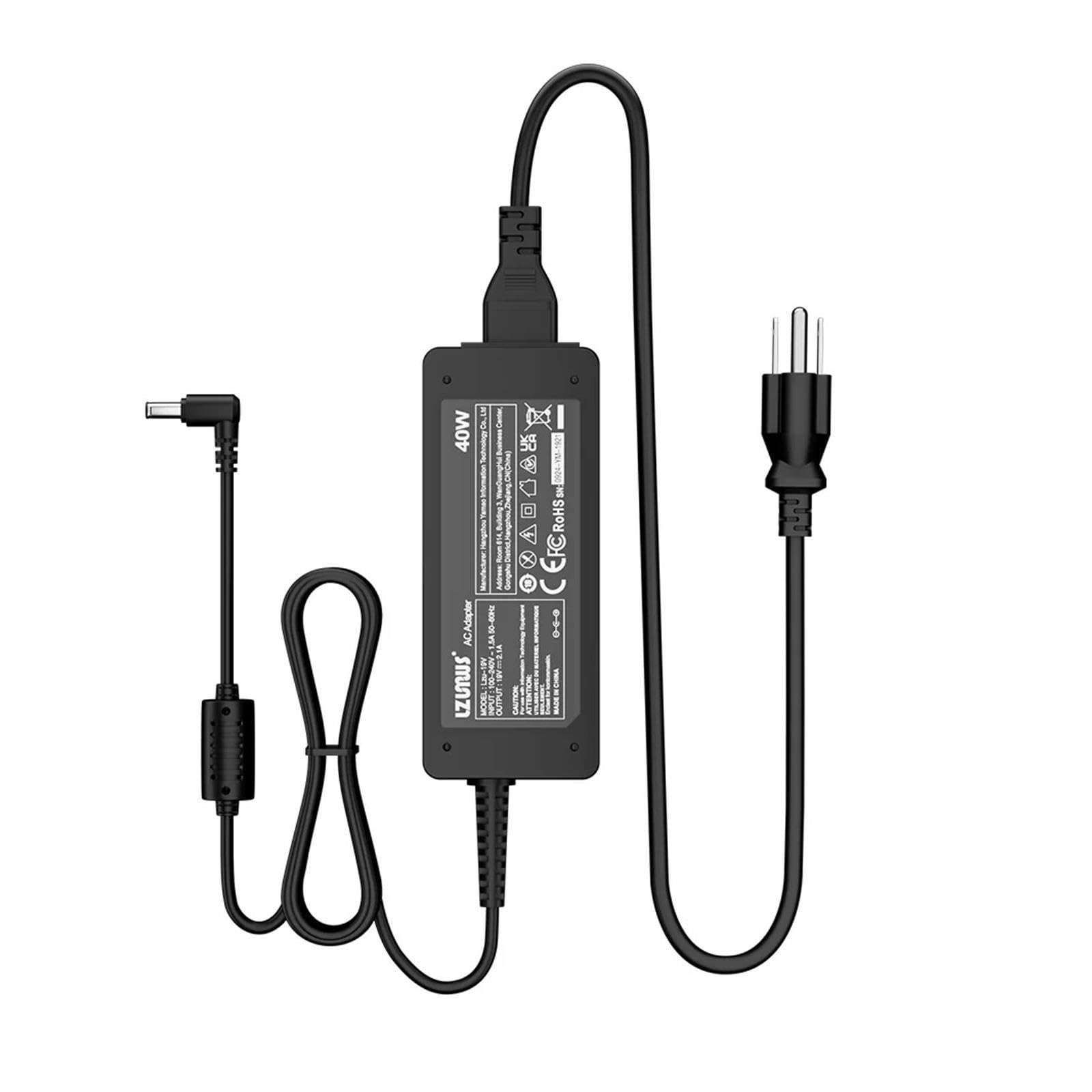 Adaptador,Compatible con LG 19V 2.1A 6.5 * 4.4MM Compatible para