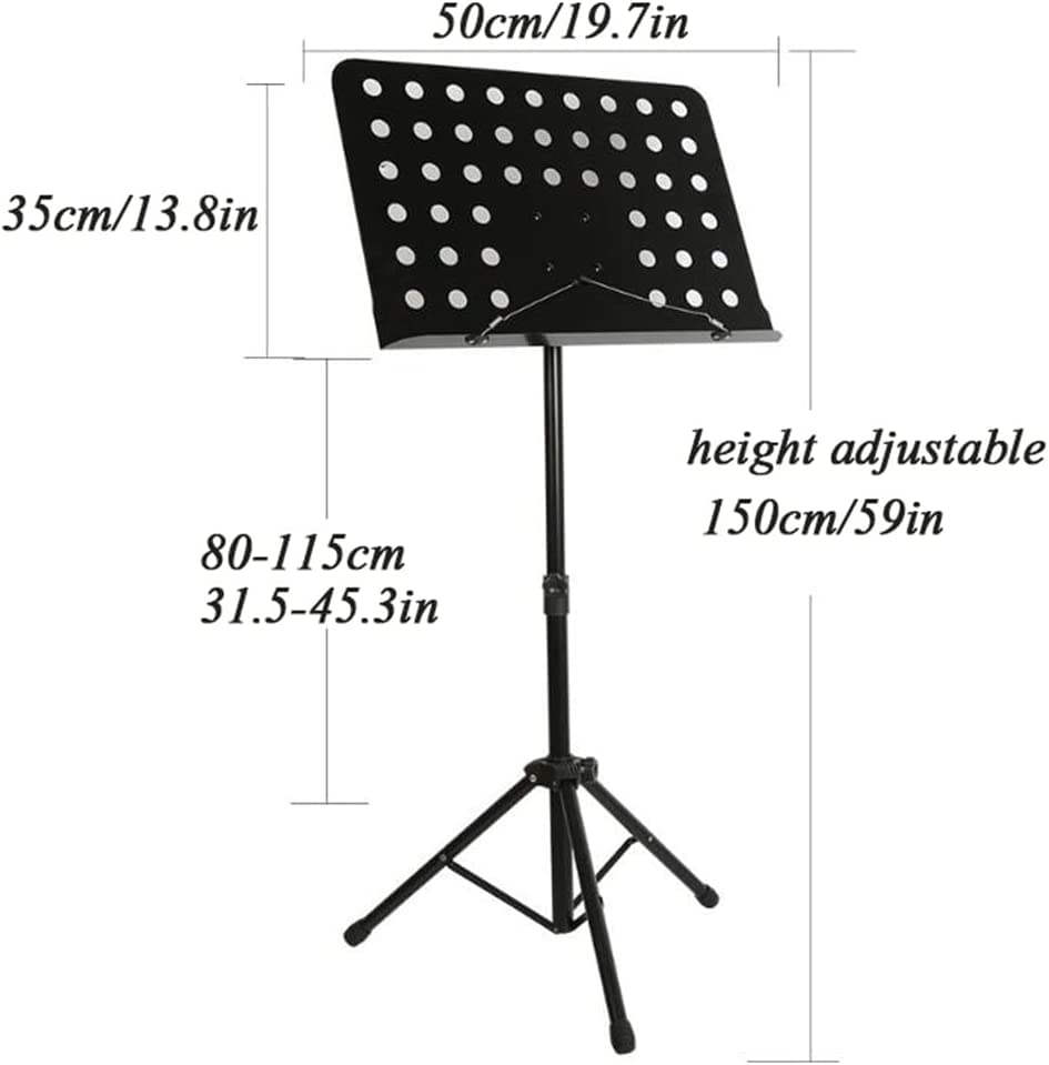 HRTC Pupitre d’orchestre Supports de Musique Portables en métal Hauteur réglable Support de Musique Supports de… - Les Beatles, Paul McCartney, John Lennon, RIngo Starr, George Harrison HRTC Pupitre d'orchestre Supports de Musique Portables en métal Hauteur réglable Support de Musique Supports de… – Image 6