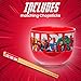 Silver Buffalo Marvel Comics Avengers Retro Featuring Iron Man, Thor, Captain America, Black Widow, Hulk, and Spider-Man Ceramic Ramen Noodle Rice Bowl with Chopsticks, Microwave Safe, 20 Ounces