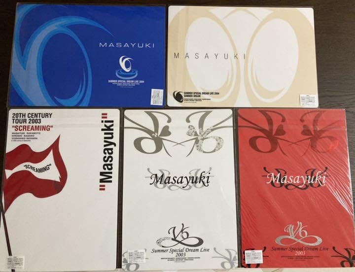 Amazon.co.jp: v6 坂本昌行ツアーグッズ 下敷き 5点 : 文房具 