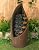 Nathan Cascade 34 1/2" High Large Rustic Indoor Outdoor Decor Faux Stone Floor Fountain with Light LED Standing Waterfall Tiered Water Feature for Outside Garden Patio Yard Backyard - John Timberland