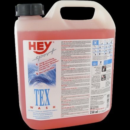 Unbekannt Hey Sport Tex-Wash 2500 ml,Waschmittel für Funktionsbekleidung