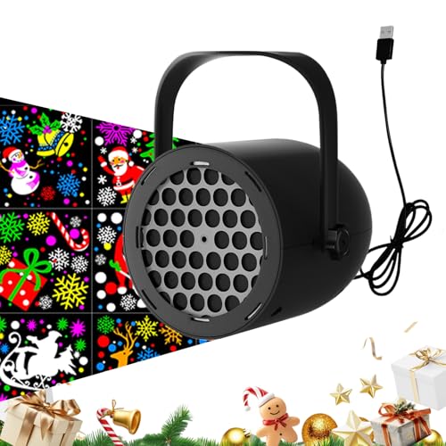 Luces De Proyector Navideñas Para Exterior | Lámpara LED De Copos De Nieve,Lámpara De Proyector Fiestas Exterior - Para Fiestas Jardín Patio Porche Dormitorio Sala De Estar Decoración