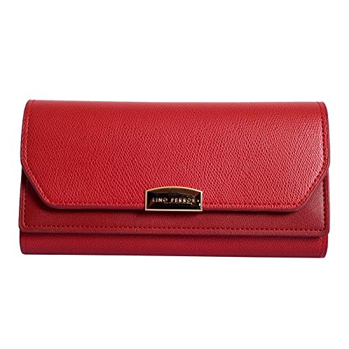 Lino Perros Womens Red Coloured Wallet (Red_Frsz)