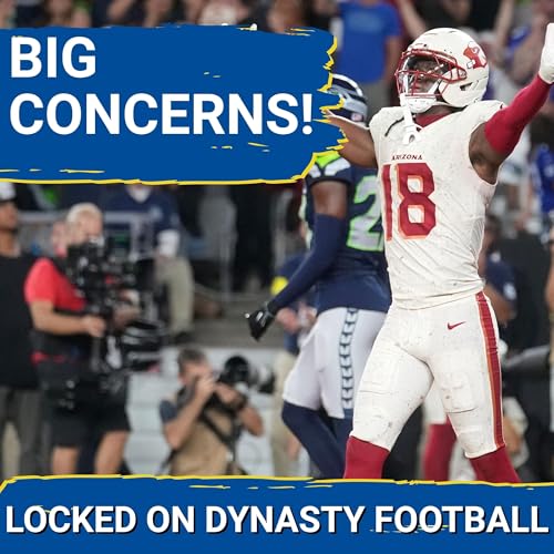 Marvin Harrison Jr. STRUGGLES in Cardinals' Loss | Dynasty Value FREEFALLING? Podcast Por arte de portada